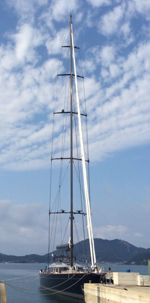 60m Perini Navi Sloop Perseus^3 - Image courtesy of Doyle Sailmakers